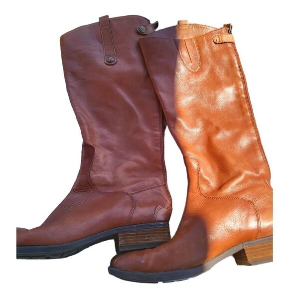 Sam Edelman Riding Boots brown size 7 - Picture 2 of 12